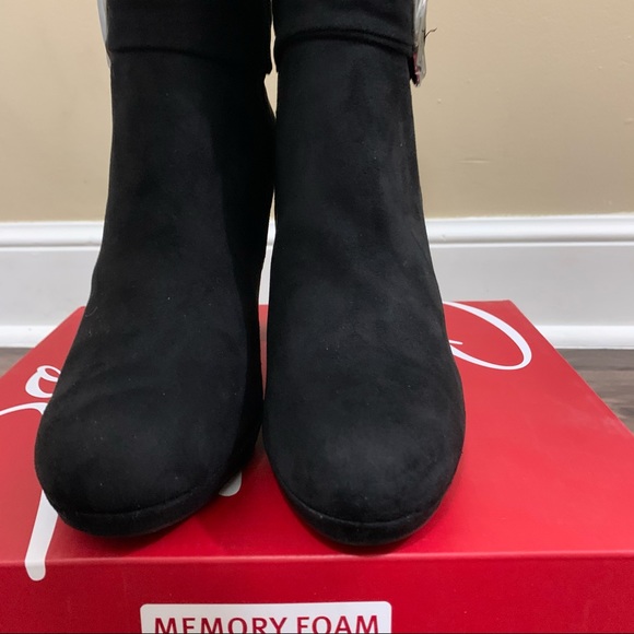 Impo Black Obia High Heel Dress Boots With Buckle Size 9.5 Women’s Boots - Picture 8 of 14